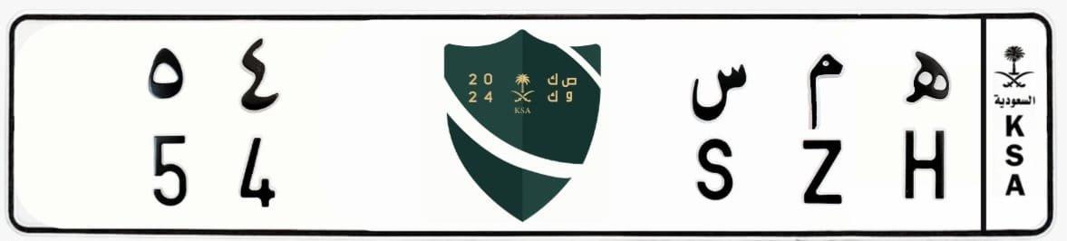 لوحة ه م س 54
